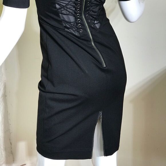 JAC by Jacqueline Conoir Lace Back Bodicon LBD - Picture 7 of 9